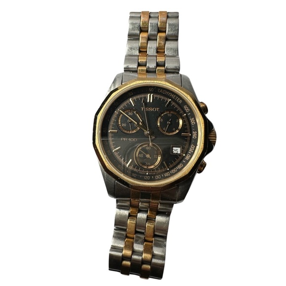 Tissot Two-Tone Chronograph Watch - Picture 3 of 6